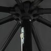 vidaXL Ombrello da giardino Antracite e Nero 395 x 395 x 245 cm