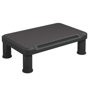 vidaXL Supporto per Monitor Nero 38x24x10,5 cm