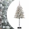vidaXL Albero di Natale Artificiale con Palline 120 cm 150 LED