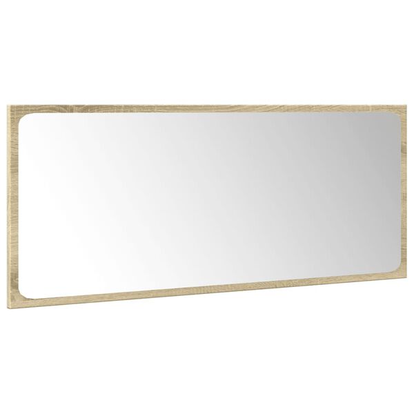 vidaXL Set Mobili da Bagno 3 pz Rovere Sonoma in Legno Multistrato