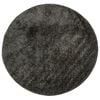 vidaXL Tappeto a Pelo Lucido Lungo ISTAN Effetto Antracite &Oslash; 120 cm