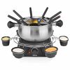 Tristar Set Fondue per Famiglia 1400 W 1,3 L in Acciaio Inox Argento