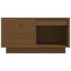 vidaXL Tavolino da Salotto ambra 60x61x32,5 cm Legno Massello di Pino