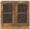 vidaXL Mobile Vetrina Rovere Fumo 82,5x30,5x80 cm Legno Multistrato