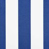 vidaXL Tenda Retrattile Blu e Bianco 400 &times; 300 cm