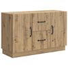 vidaXL Credenza con cassetto Rovere Artigianale 89 x 34,5 x 57 cm