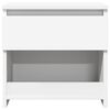 vidaXL Comodino Bianco 40x30x39 cm in Legno Ingegnerizzato
