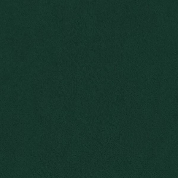 vidaXL Pouf Letto con Materasso Verde Scuro 120x190 cm Velluto