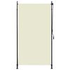 vidaXL Tenda a Rullo per Esterni 120x270 cm Crema