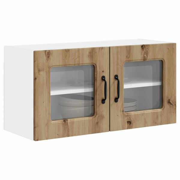 vidaXL Mobile da cucina Kalmar Rovere artigianale 80 x 31 x 40 cm