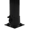 vidaXL Doccia ad Energia Solare Nera 214 cm 9 L