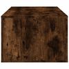 vidaXL Tavolino da Salotto Rovere Fumo 100x50,5x35cm Legno Multistrato