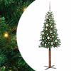vidaXL Albero di Natale snodato Verde 150 cm