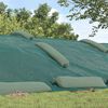 vidaXL Copertura per silo Verde 24 x 5 m HDPE