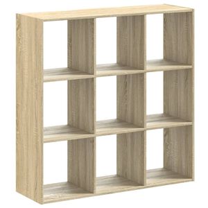 vidaXL Libreria Rovere Sonoma 102x32x102 cm in Legno Multistrato
