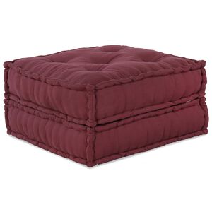 vidaXL Unit&agrave; di Divano Modulare 2 pz Tessuto Bordeaux 140 x 70 x 36 cm