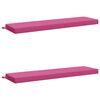 vidaXL Cuscini per Panchina SOEST 2 pz 100% Poliestere Rosa