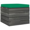 vidaXL Set Divani da Giardino Pallet 11 pz con Cuscini Massello Pino