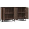 vidaXL Credenza Rovere Marrone 134x35x76 cm in Truciolato