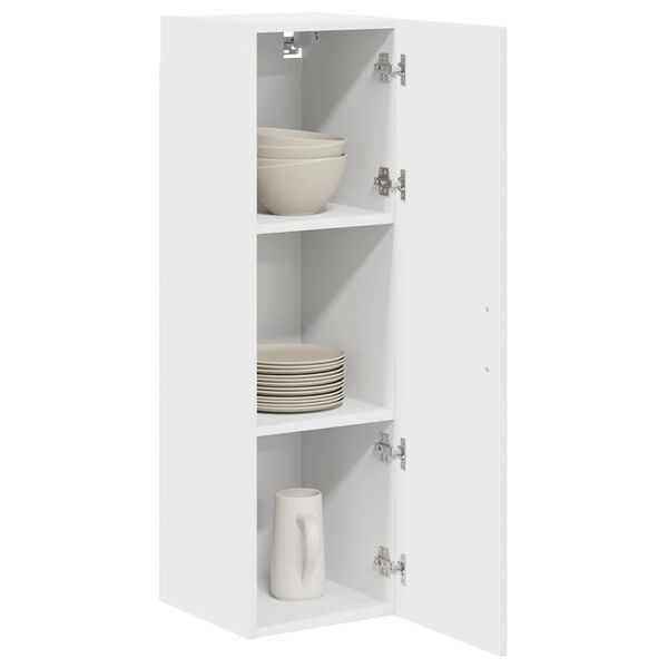 vidaXL Pensile cucina Bianco 30 x 31 x 100 cm Legno multistrato
