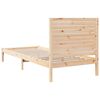 vidaXL Giroletto Extra Lungo senza Materasso 100x210 cm Legno Massello