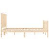 vidaXL Letto senza Materasso 140x190 cm in Legno Massello di Pino