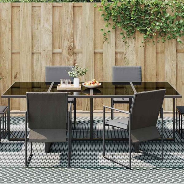 vidaXL Tappeto da esterno ARAKIL Verde e bianco 300 x 400 cm PP