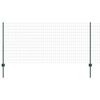 vidaXL Recinzione Euro con palo 25 x 1 m Acciaio rivestito in PVC Rete