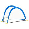 vidaXL Set Porte da Calcio per Bambini 2 pz con Borsa 119x82x84,5 cm