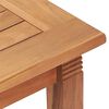 vidaXL Set da Pranzo da Giardino 9 pz in Legno Massello di Teak