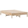 vidaXL Letto senza Materasso 140x190 cm in Legno Massello di Pino