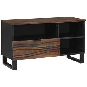 vidaXL Unità TV con cassetto Noce 80 x 33 x 46 cm Legno multistrato