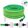 vidaXL Tubo da Giardino 5-Ply Verde e Giallo 1 / 2'' 10 m PVC