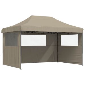 vidaXL Tenda Party 292 x 440 x 315 cm Tortora Tessuto Oxford