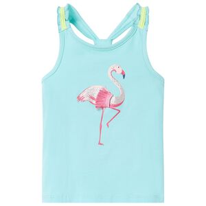 vidaXL Canotta da Bambina Menta Chiaro 116