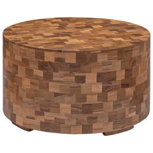vidaXL Tavolino da Salotto 60x60x35 cm in Legno Massello di Teak