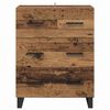 vidaXL Credenza con cassetto Legno vecchio 69,5 x 34 x 90 cm