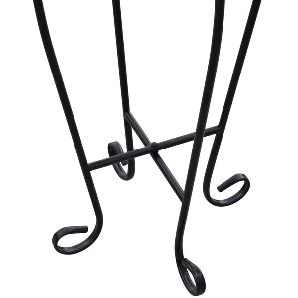 vidaXL Tavolino per Piante con Mosaico Terracotta