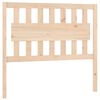 vidaXL Testiera per Letto 105,5x4x100 cm Legno Massello di Pino
