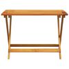 vidaXL Set Pranzo da Giardino Pieghevole 5pz Legno Massello di Acacia