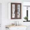 vidaXL Mobile da cucina con lo scaffale Rovere Marrone 60 x 31 x 80 cm