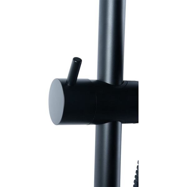 CORNAT Set Barra per Doccia NOIR Nero