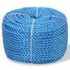 vidaXL Corda Intrecciata in Polipropilene 12 mm 100 m Blu