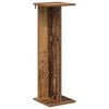vidaXL Supporto per piante Legno antico 25 x 25,5 x 80,5 cm