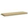 vidaXL Cuscino per panchina SOEST 100% Poliestere Beige