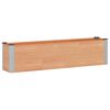 vidaXL Letto rialzato da giardino Marrone 150 x 30 x 36 cm