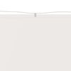 vidaXL Paravento Verticale Bianco 60x600 cm Tessuto Oxford