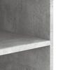 vidaXL Armadietto a Muro Grigio Cemento 75x35x60 cm in Truciolato