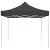 vidaXL Gazebo Professionale Pieghevole Alluminio 2x2 m Antracite