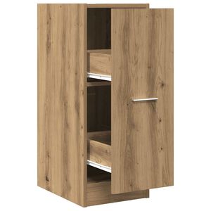 vidaXL Armadietto da Farmacia Rovere 30x41x77,5 cm in Truciolato